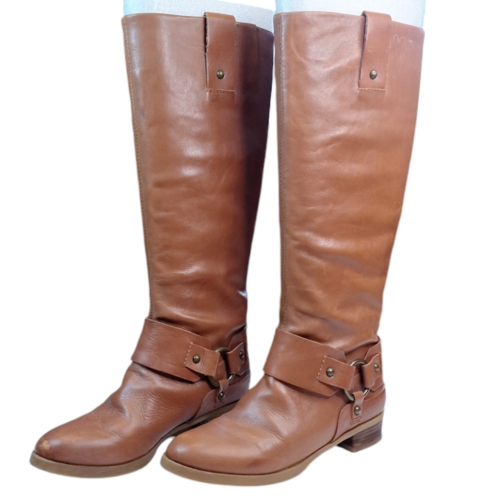 Nine West Vintage Collection Leatger Riding Boots - Picture 3 of 13